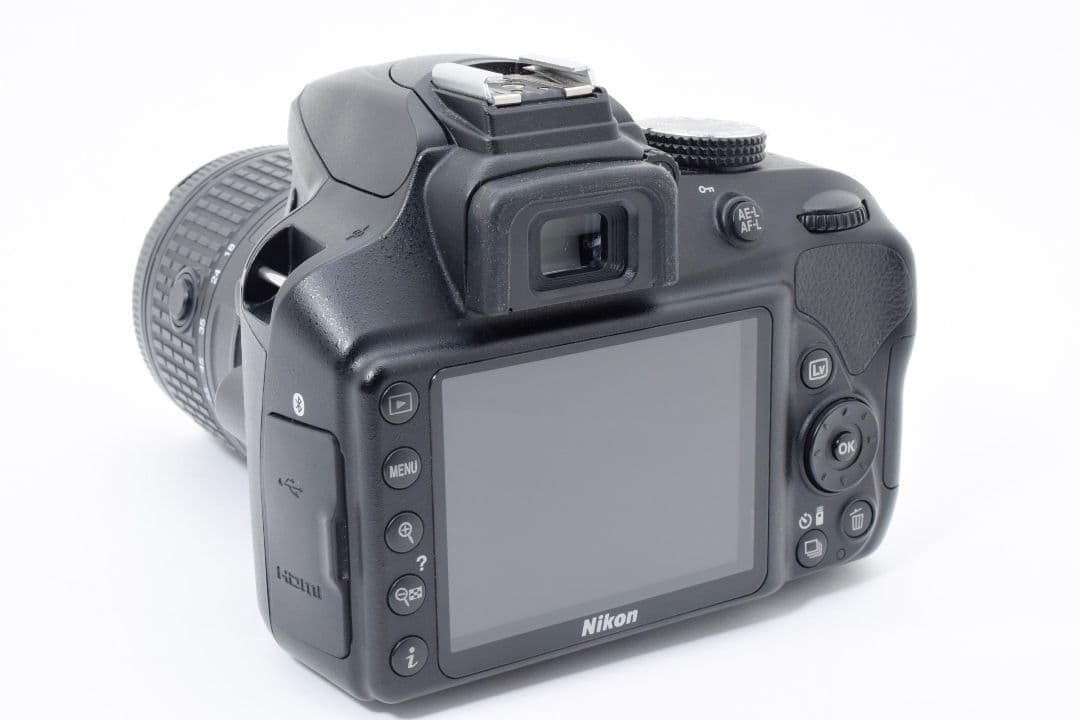 軽量 高画質✨Nikon D3400✨高性能AF-P シングルレンズ✨スマホ転送