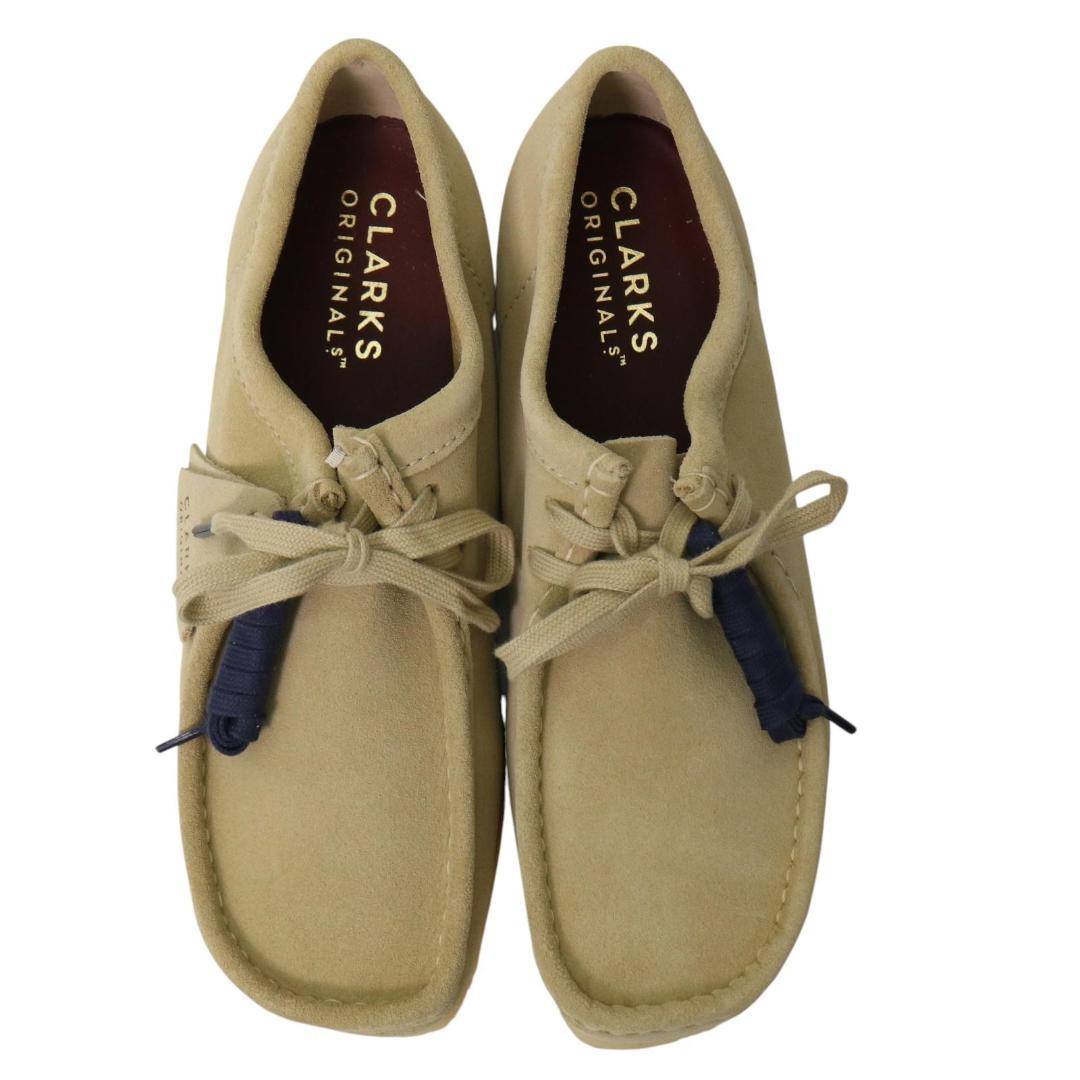 未使用 クラークス 26155515 ワラビー メープルスエード 26.5cm