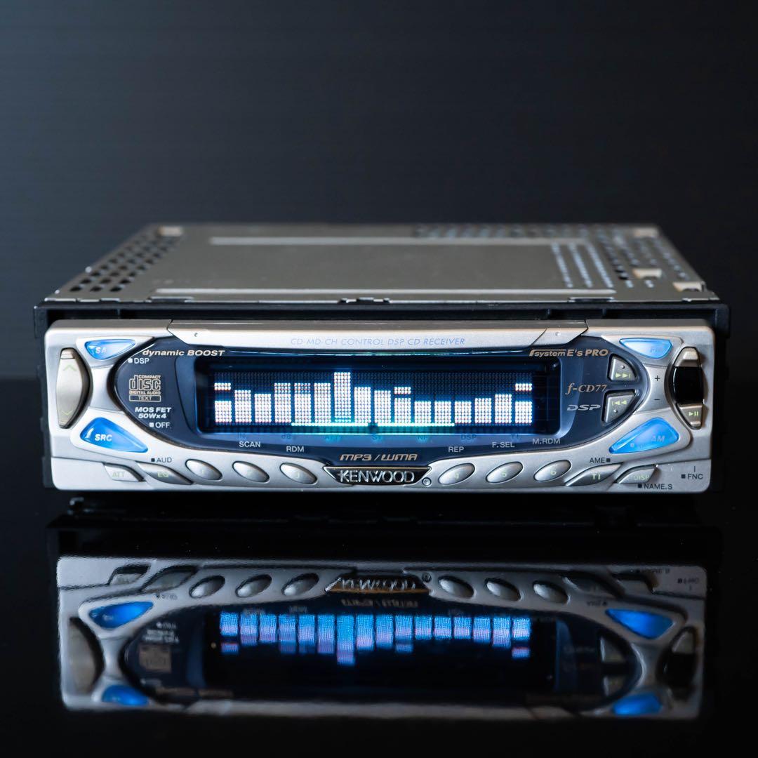 完動品】ケンウッド f-CD77 1DIN CDデッキ - メルカリ