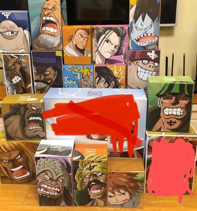 ワンピース ワーコレ yzスタジオ 白ひげ海賊団隊長 13台セット - メルカリ