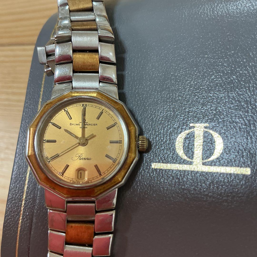 Baume & Mercier Clifton ボン・メルシー レディース時計 - メルカリ