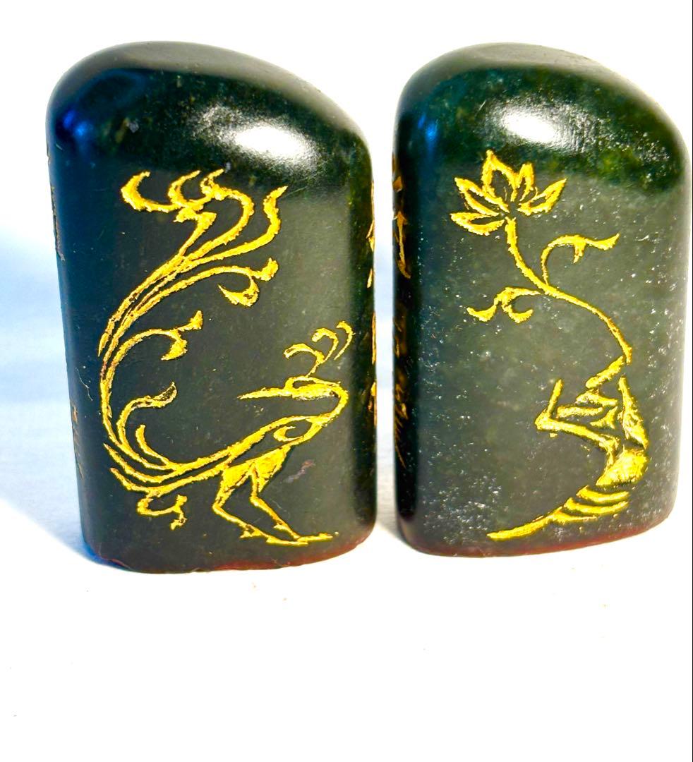 印材、遊印、篆刻、書道、落款印（観音様と菩薩様）