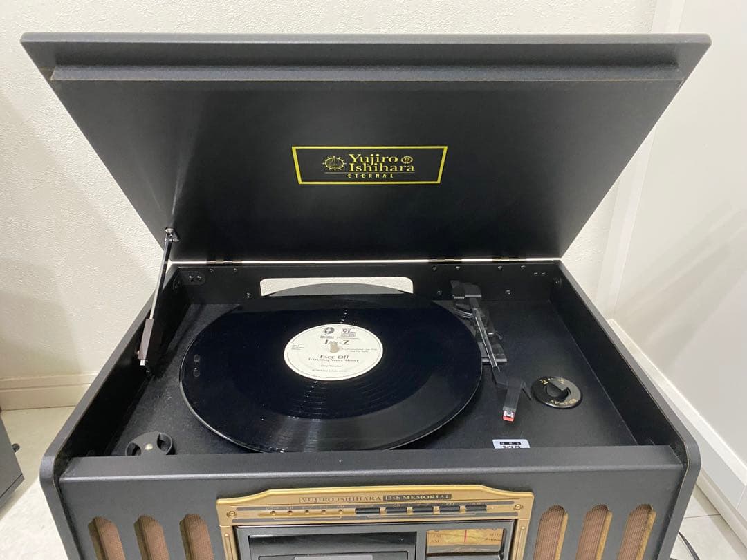 希少品】石原裕次郎13thMEMORIAL レコードCD カセットプレーヤー