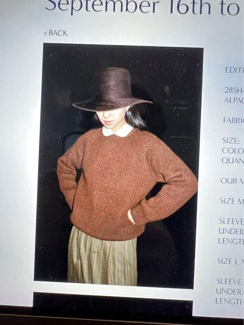 Cristaseya - Hare fur felt hat 【元箱あり】 Roadster 