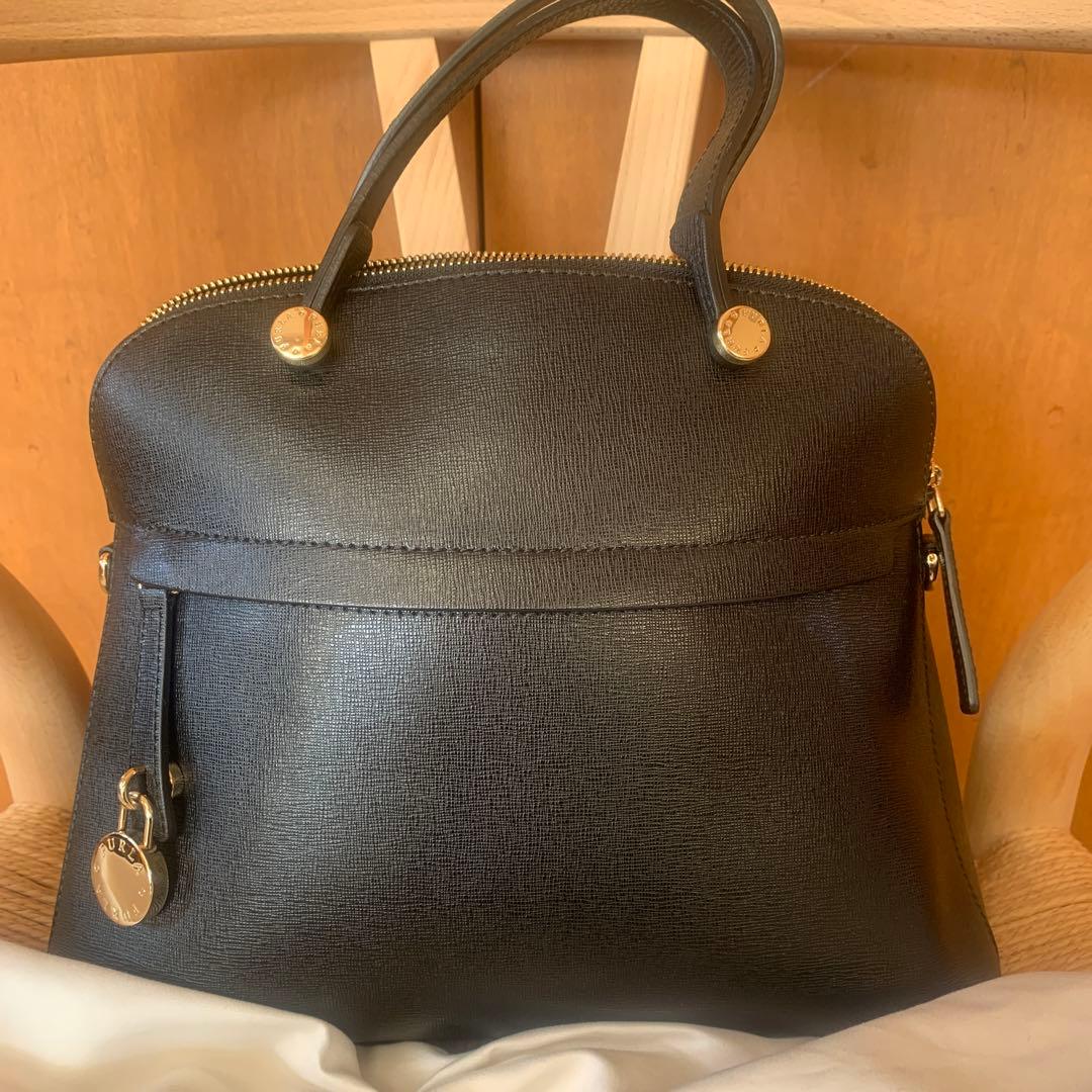 FURLAパイパー黒バッグ卒業式、入学式 - メルカリ