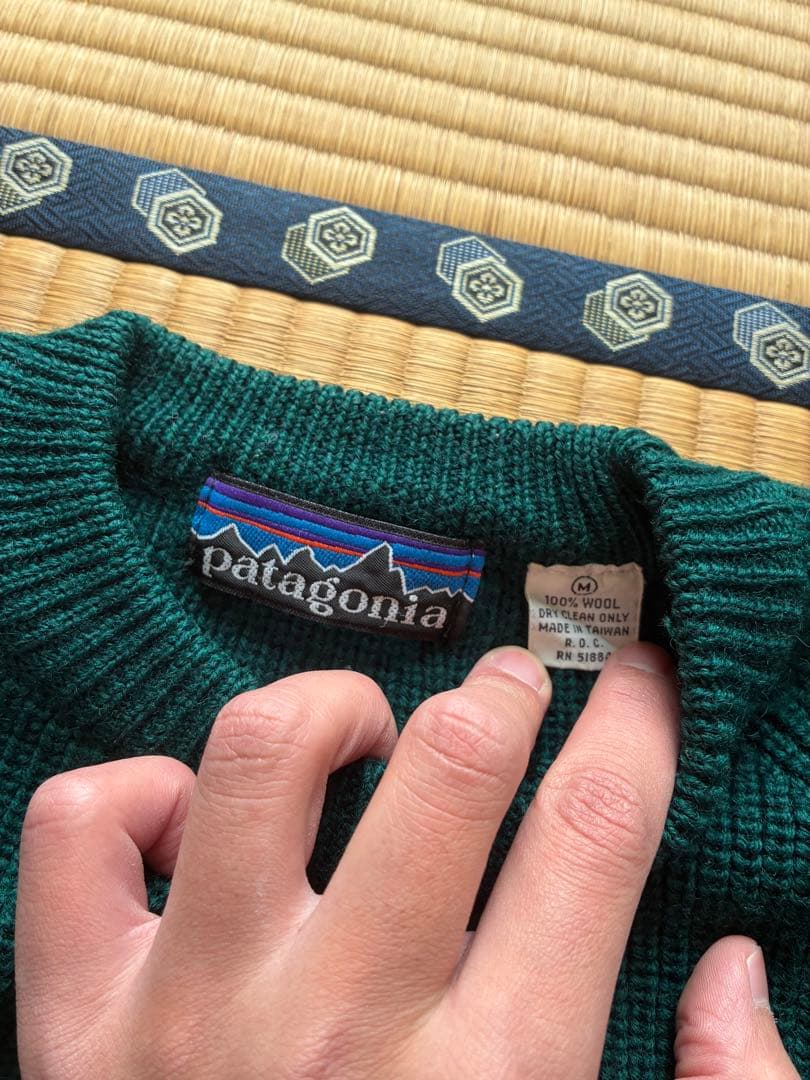 80s patagonia シャモニーガイドセーター - メルカリ