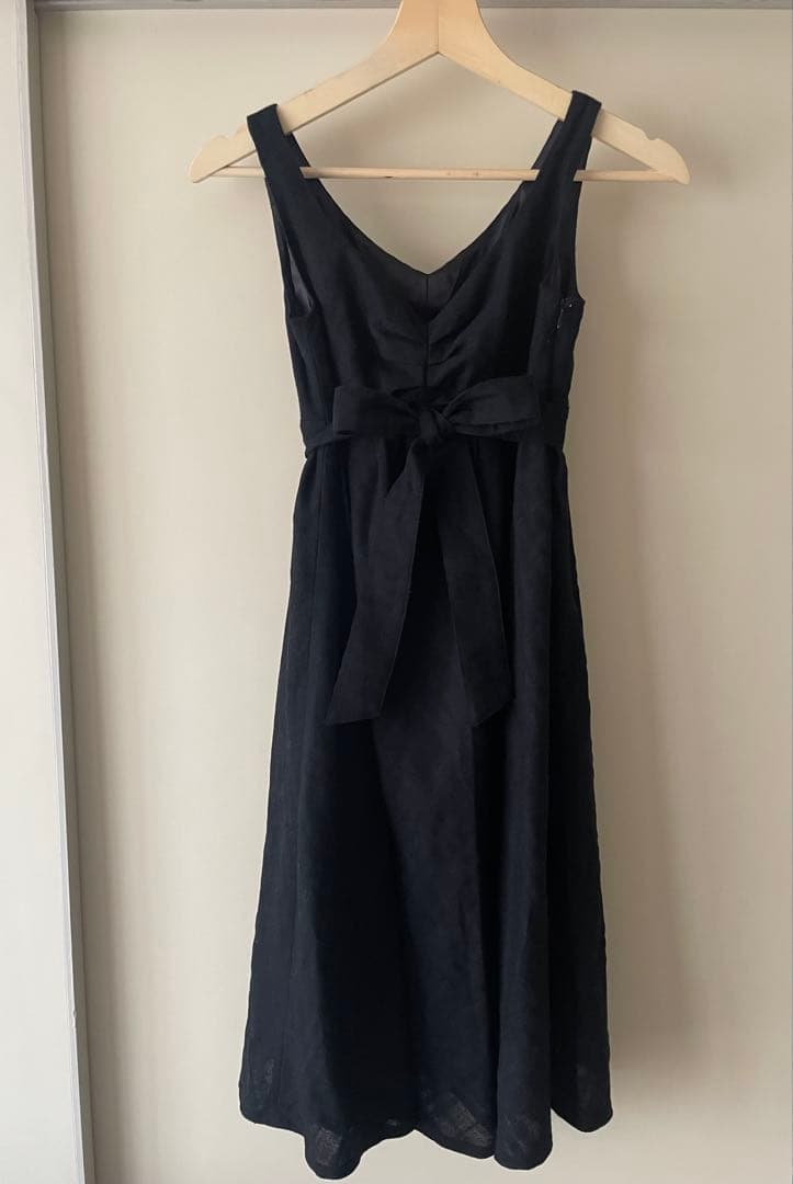 BURBERRY BLUE LABEL シャドーチェック ワンピース ブラック