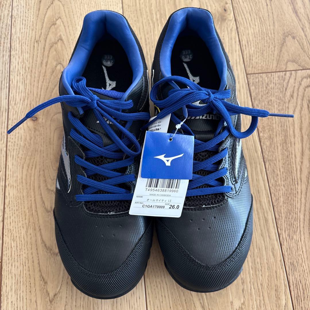 【新品・未使用】Mizuno ALMIGHTY L S 26.0cm 安全靴