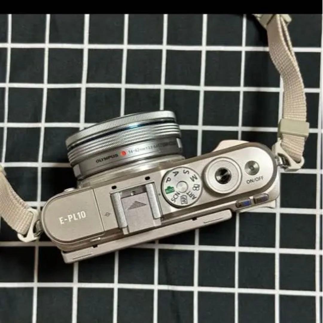 OLYMPUS PEN E-PL10 ホワイト⚠️レンズのみジャンク - デジタルカメラ