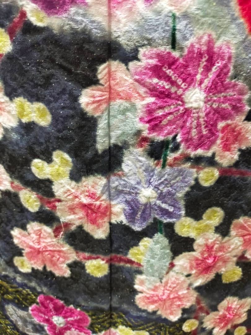 WA-Modern】正絹 辻ヶ花絞り 振袖7点フルセット