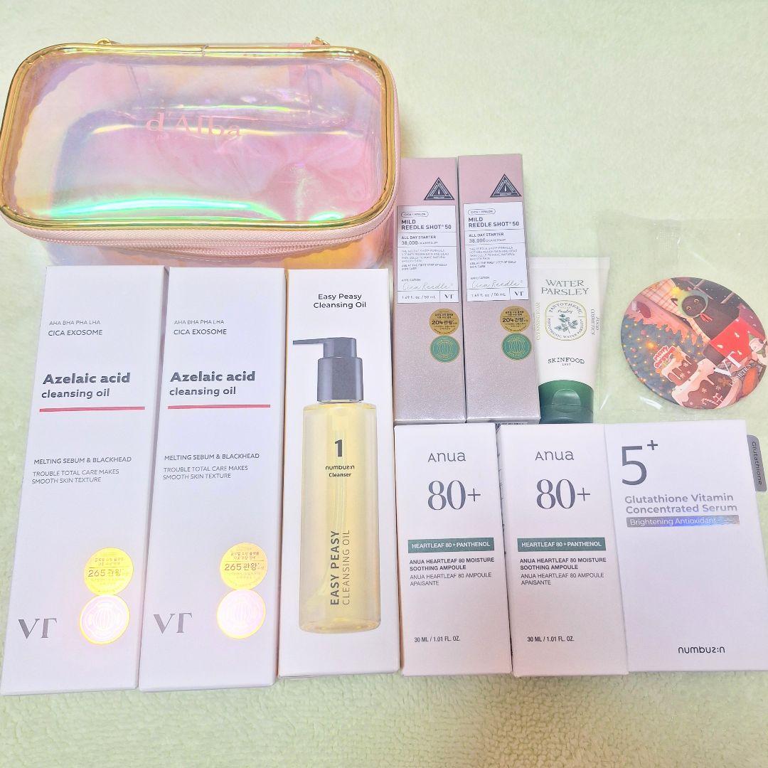 VT Anua numbersin スキンケア 美容液 11点セット 韓国バズ美容液比較: ナンバーズインとアヌアの効果を徹底解説