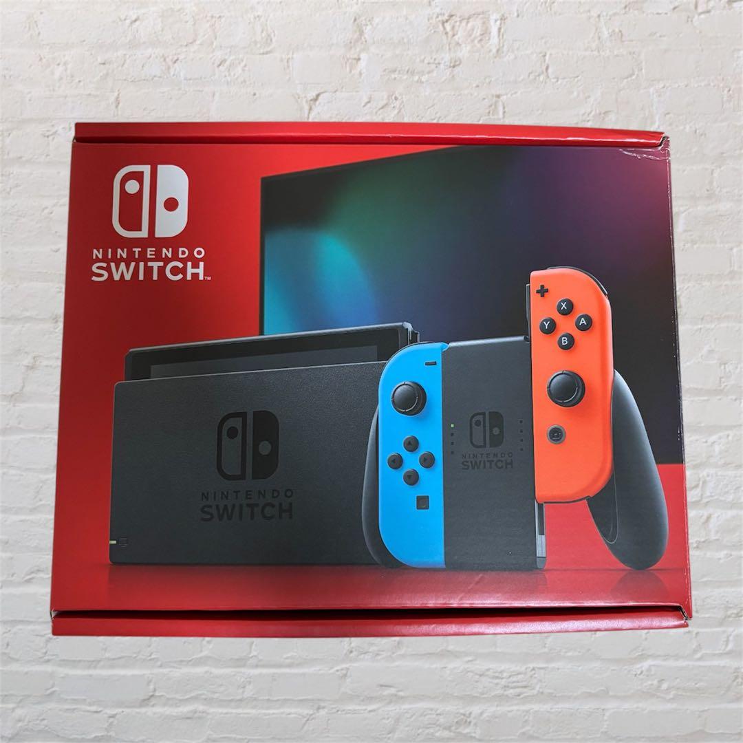 Nintendo Switch 本体 ネオンブルー/オレンジ Nintendo Switch 本体【Joy-Con(L) ネオンブルー/(R) ネオンレッド