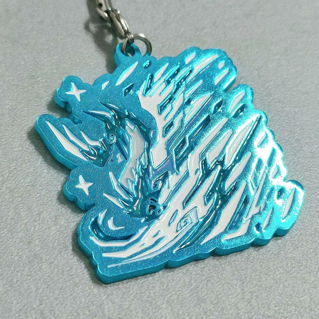 モンスターハンター アイコンステンド イヴェルカーナ ブルーメッキ仕様 モンハン 楽天市場】【イヴェルカーナ(ブルーメッキ仕様)】 モンスターハンター