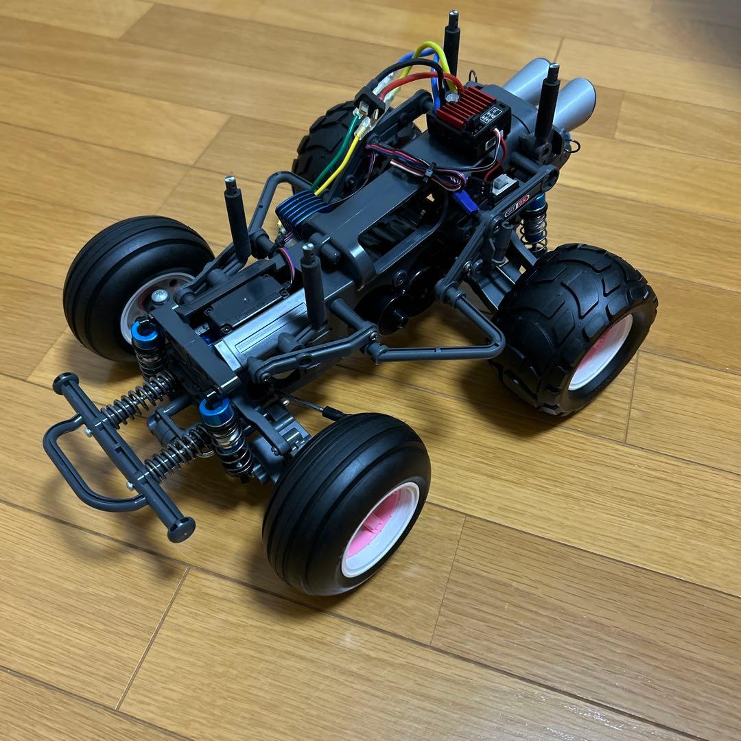 コミカルマイティフロッグ　オプション多数　新品未使用 タミヤ、コミカルなRCバギーの第3弾は「コミカル マイティフロッグ