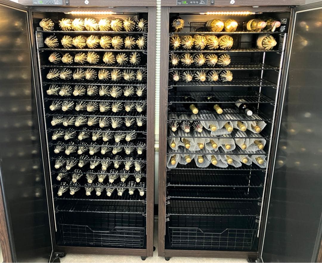 フォルスタージャパン ワインセラー【120本収納/ 左開き】ウッドブラン