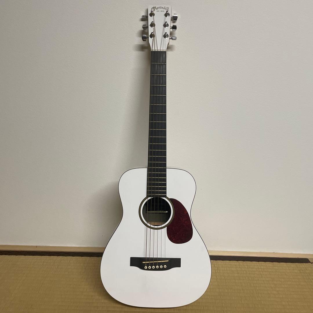 廃盤超希少✨Martin LX WHITE リトルマーチン トラベルギター 白
