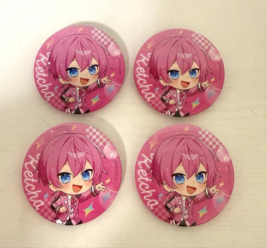 けちゃ AMPTAK×COLORS デフォ 缶バッジ AGF - メルカリ