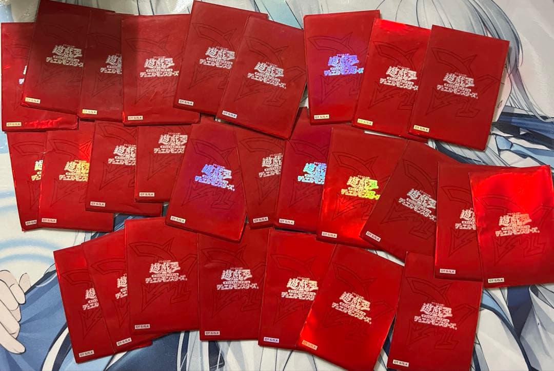 遊戯王 オシリスレッド 初期 スリーブ27枚セット - メルカリ