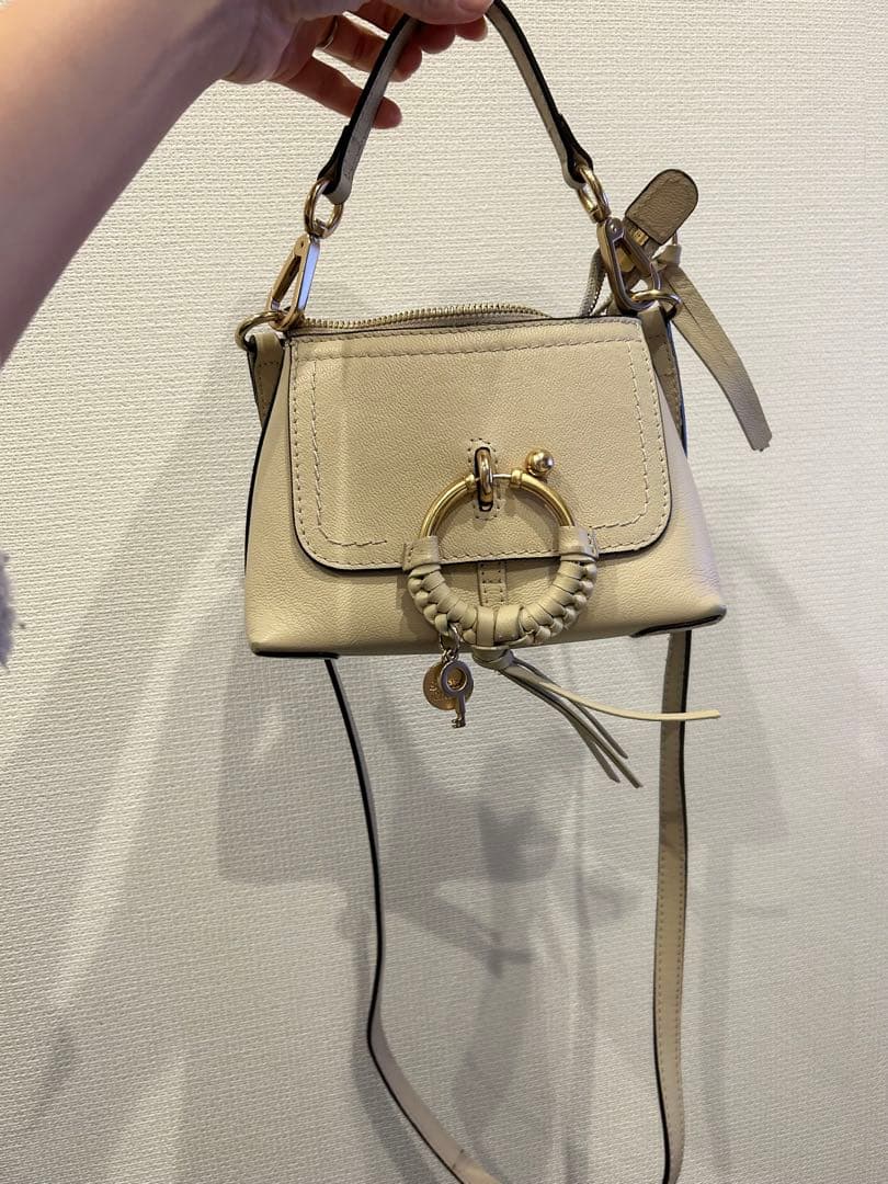 See By Chloe ミニバック See by Chloe Joan Mini Camera Bag Tan Apricot One Size: Handbags