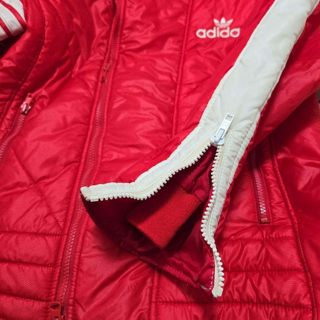 80s adidas デサント製 中綿ジャケット L トレフォイル - メルカリ