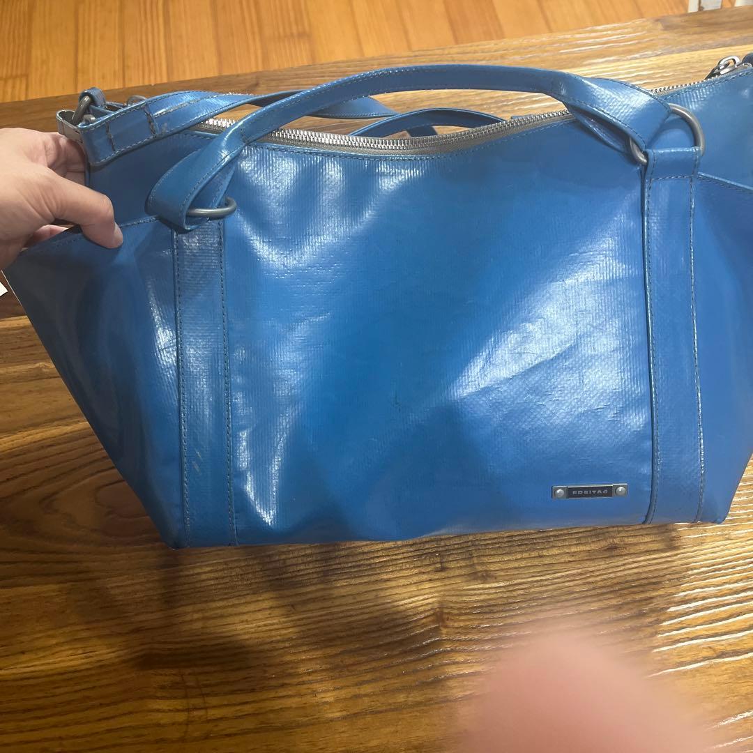 廃盤 FREITAG オースティン 青 ショルダーバッグ - メルカリ