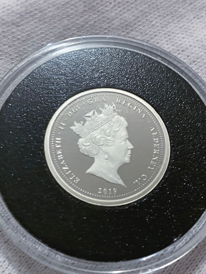 オルダニー島 ヴィクトリア 生誕200年記念 プルーフ銀貨 - メルカリ