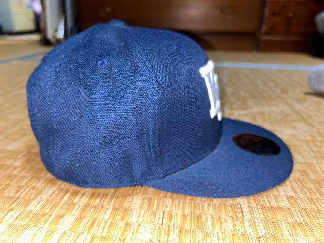 kazzrockoriginal KR 刺繍 ベースボールキャップ ネイビー - メルカリ