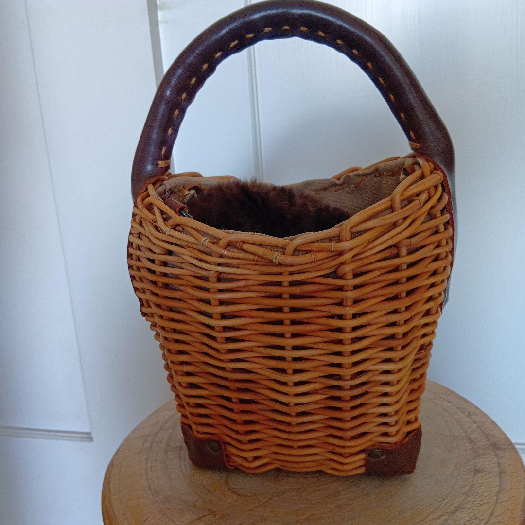 Xmas価格 エバゴス eb.a.gos ブライドルレザーシリーズ かご - バッグ