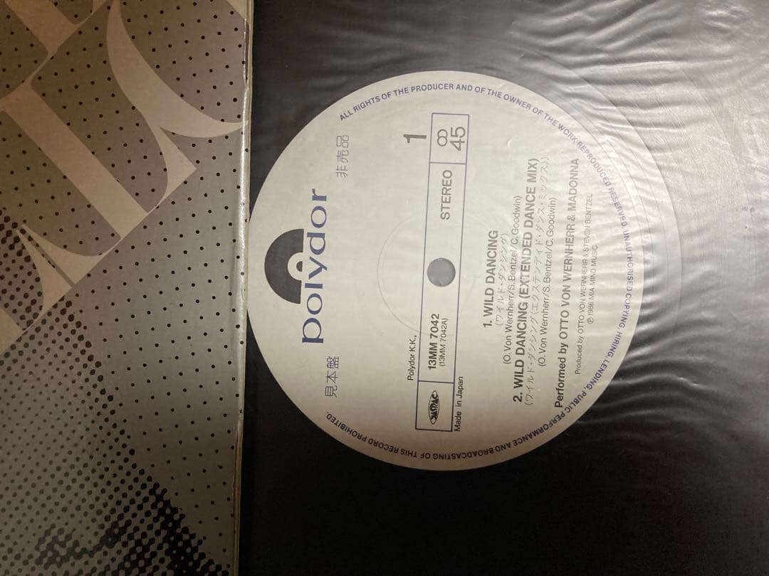 ■国内盤プロモ１２インチ■マドンナ（MADONNA）アナログ盤