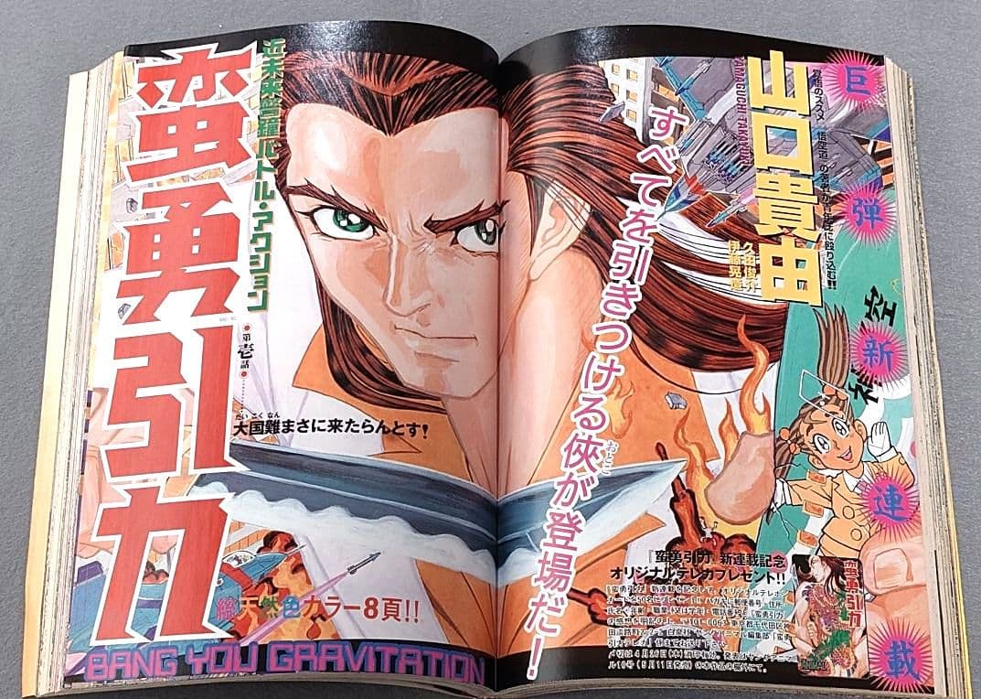 ヤングアニマル2001年8号ベルセルク巻頭見開きカラー第179話/佐藤ゆりな