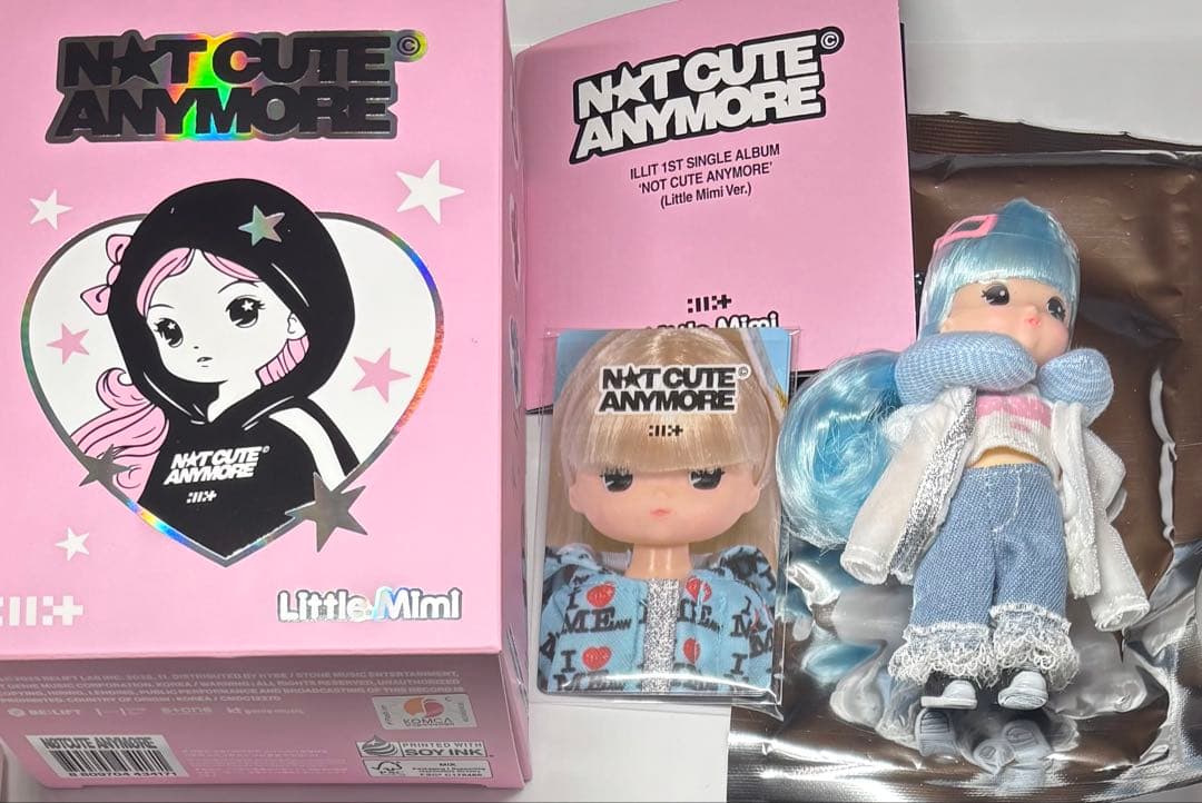 ILLIT NOT CUTE ANYMORE LittleMimi 人形 ドール - メルカリ