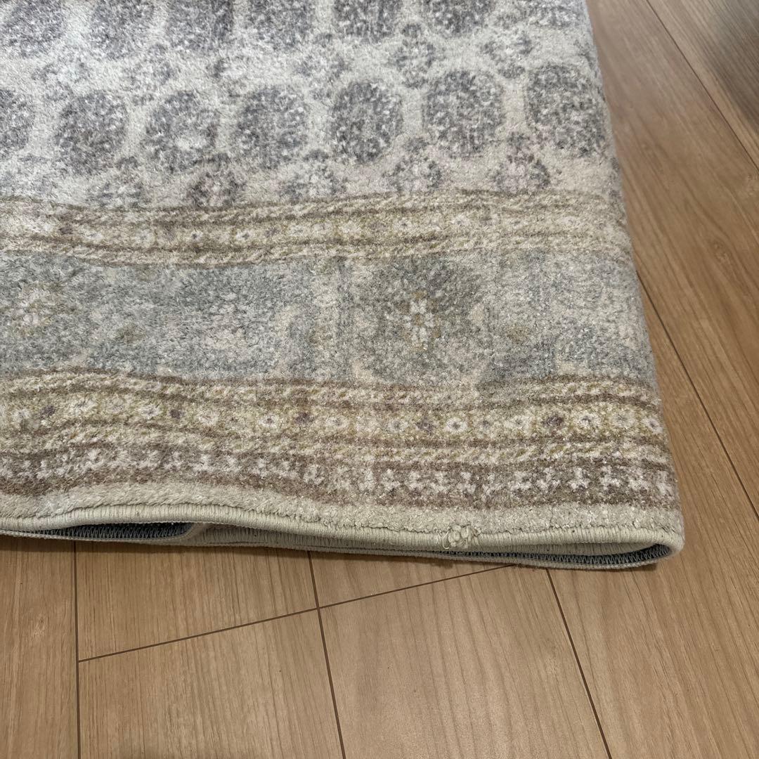 unico RISHAD（リシャド）ラグ 140x200cm ほつれ有り - メルカリ