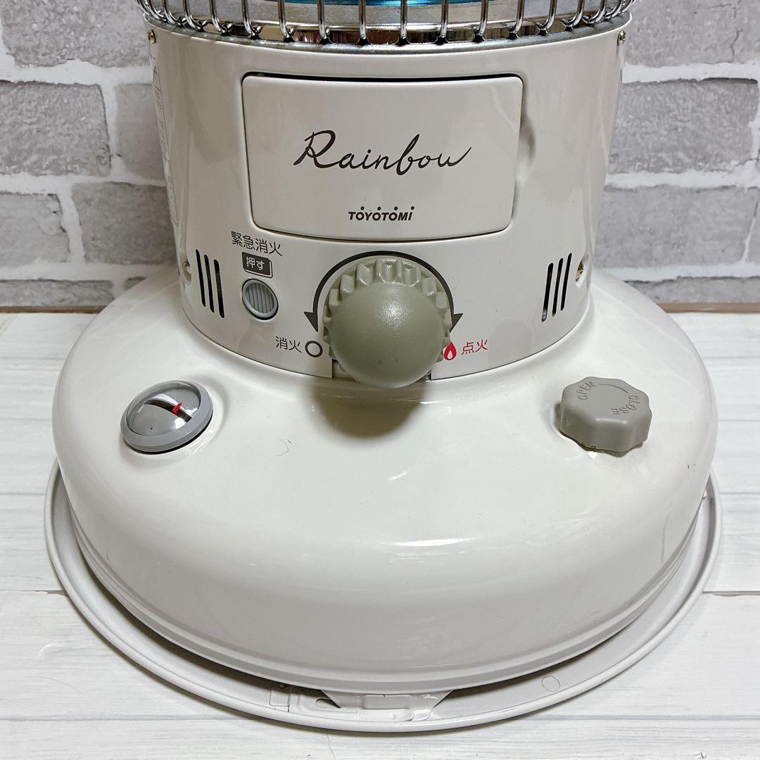良品 トヨトミ レインボー ストーブ ホワイト 2021年式 RB-251