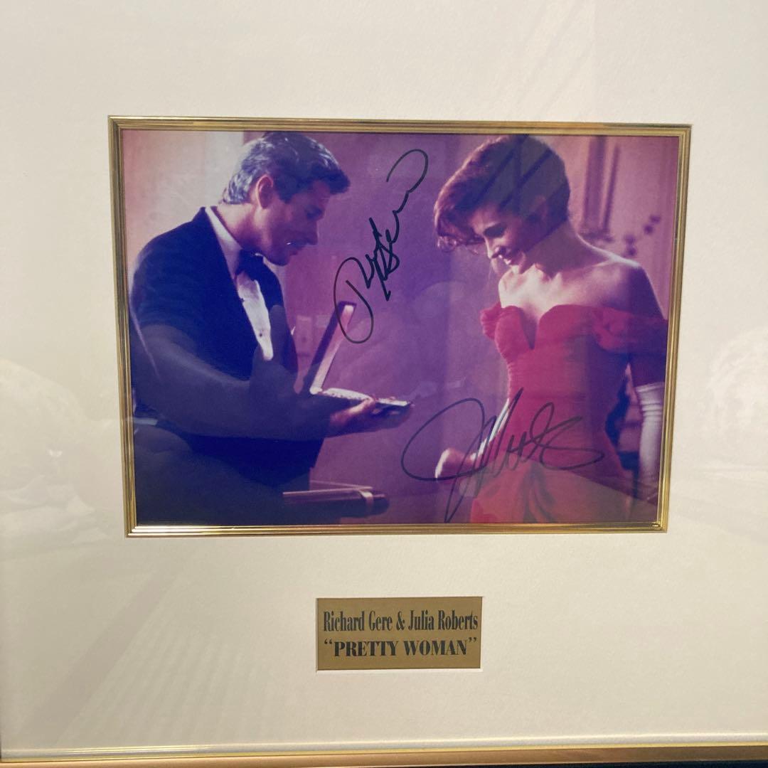 世界に一つ】プリティーウーマン直筆サイン入りフォトフレーム - メルカリ