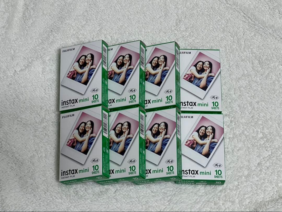 instax mini フィルム 10枚×8箱セット FUJIFILM チェキ Amazon | instax 富士フイルム(FUJIFILM) インスタントカメラ チェキ用