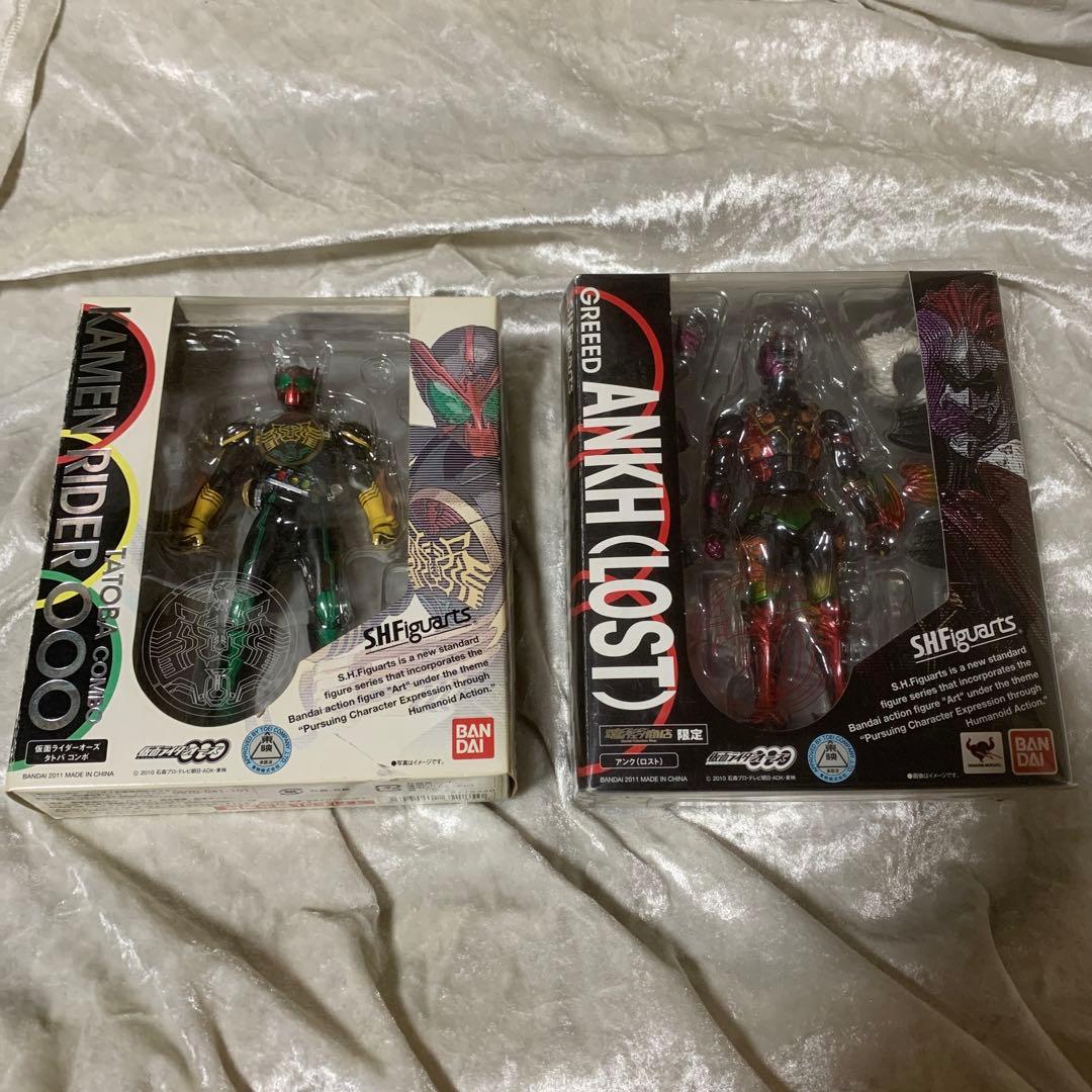 魂ウェーブ商店　限定品　仮面ライダーオーズ　アンク【ロスト】仮面ライダーオーズ レビュー】 バンダイ 魂ウェブ商店 S.H.Figuarts アンク（ロスト