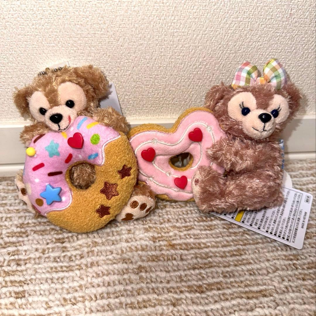 ダッフィー シェリーメイ フィルドウィズジョイ ぬいぐるみバッチ