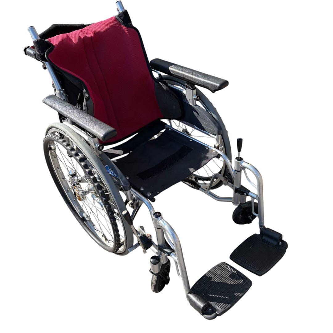 車椅子 【日進医療器 座王シリーズ スタンダード NA-506W】自走式車椅子 日進医療器】座王シリーズ スタンダード NA-506W ｜車いすの格安通販