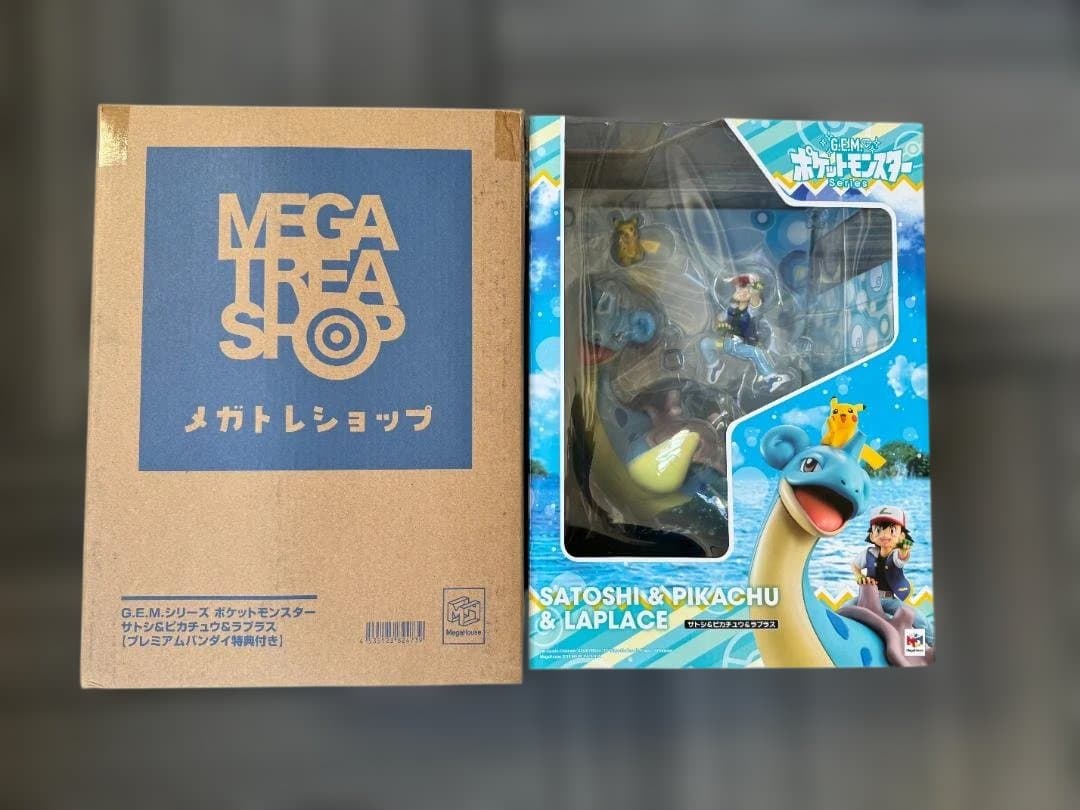 ポケットモンスター サトシ&ピカチュウ&ラプラス フィギュア G.E.M.シリーズ ポケットモンスター サトシ＆ピカチュウ＆ラプラス