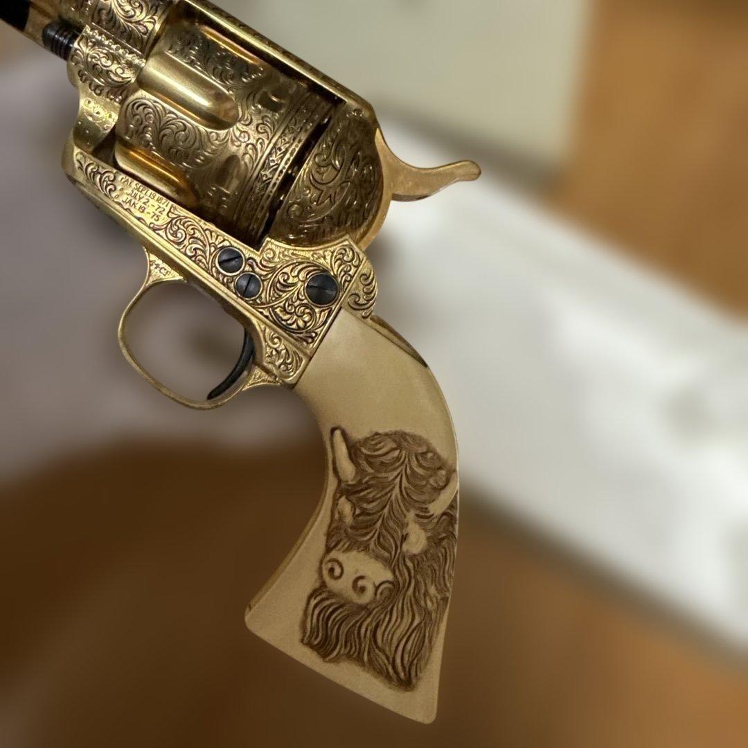 フランクリンミント ザ・ テディ・ルーズベルト 金属製豪華装飾銃