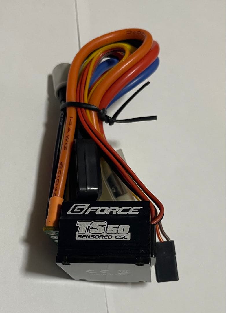 GFORCE（Gフォース）　ESC TS50 、ブラシレスモーター 17.5T