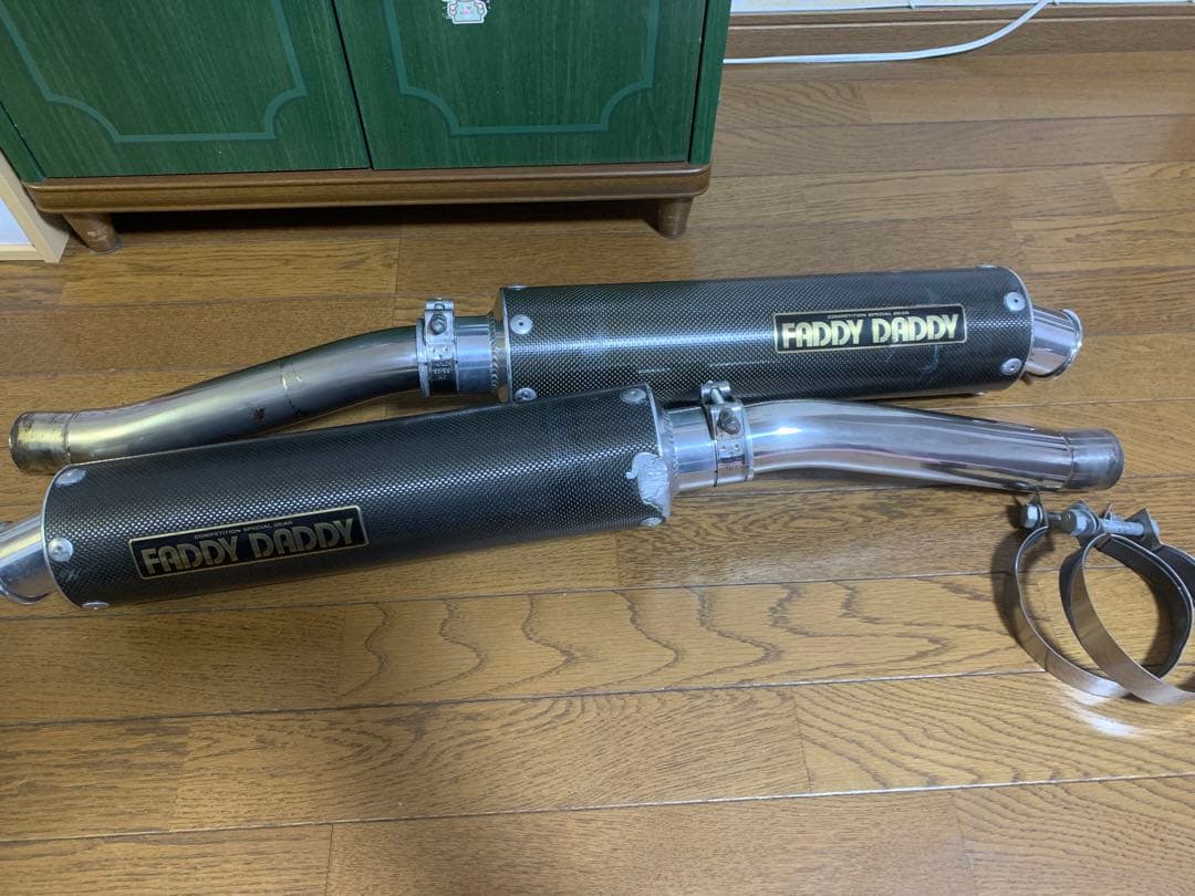 ZZR400 FADDY DADDY カーボン スリップオンマフラー - メルカリ