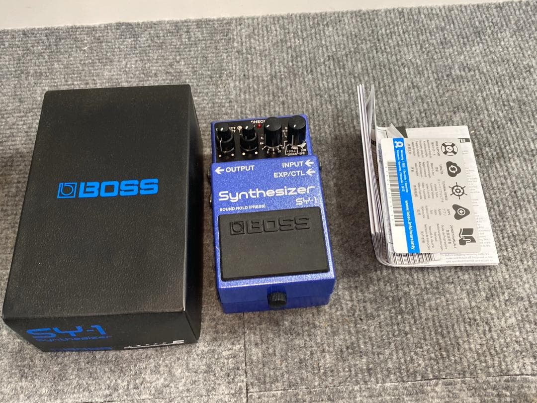 BOSS SY-1 ギター シンセサイザー エフェクター Boss SY-1 Synthesizer Pedal - The Music Den