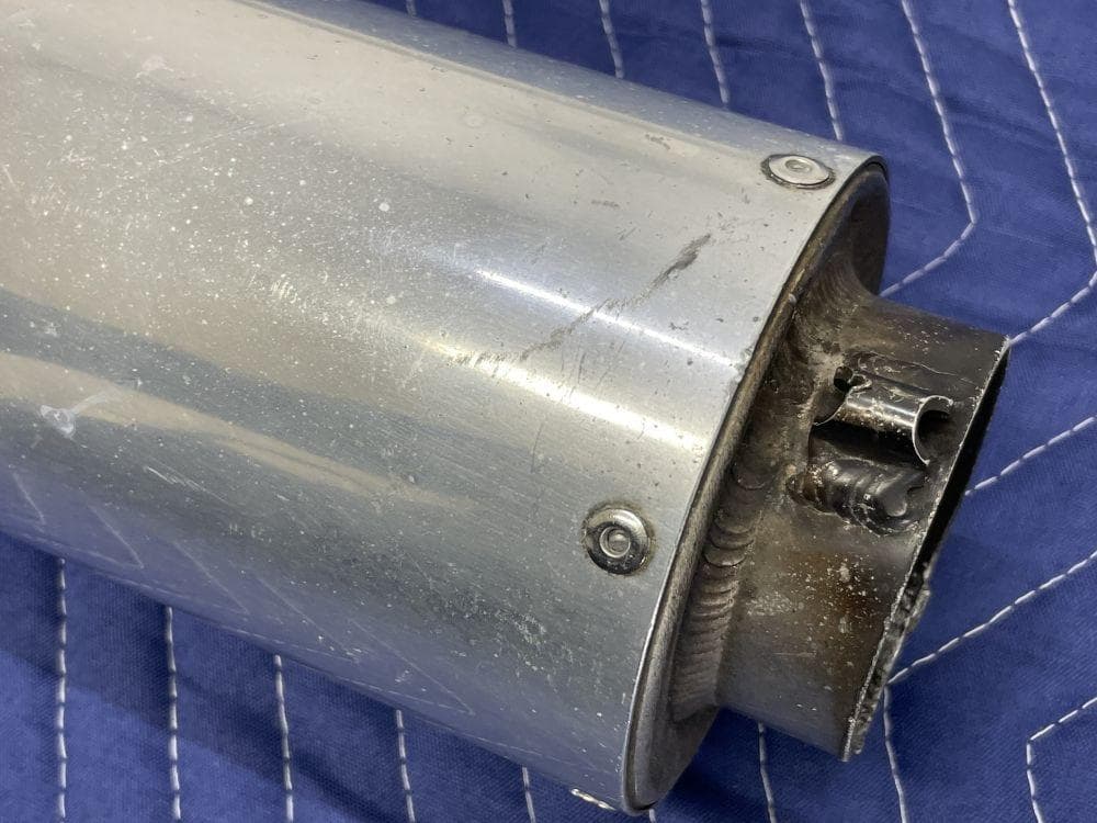 GPZ900R ツキギ デクスター サイレンサー マフラー アルミ レース 希少