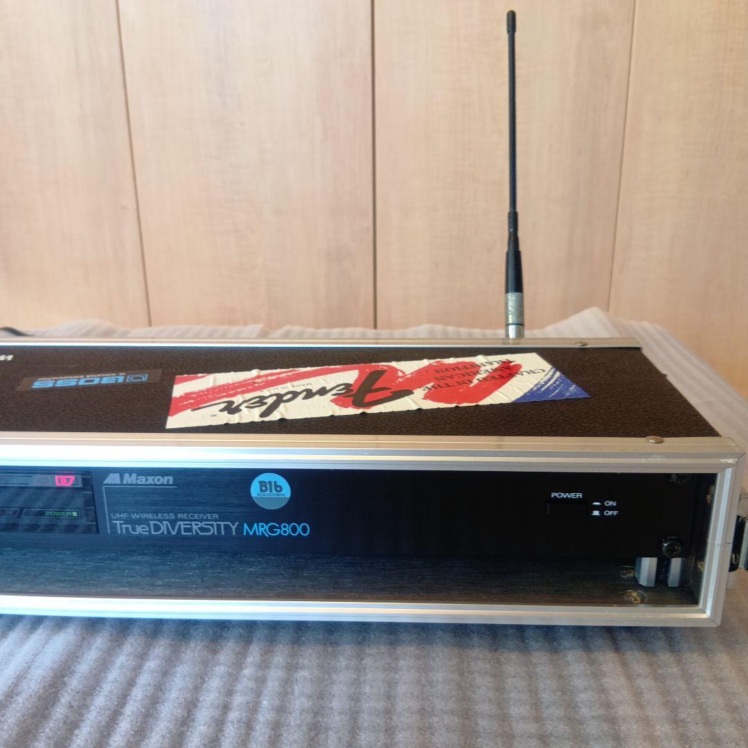Maxon ワイヤレスシステム MS800 ギター用 純正ラックケース付き!!
