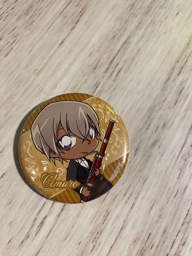 名探偵コナン コナン コンサート 缶バッジ 安室 透 降谷零 バーボン