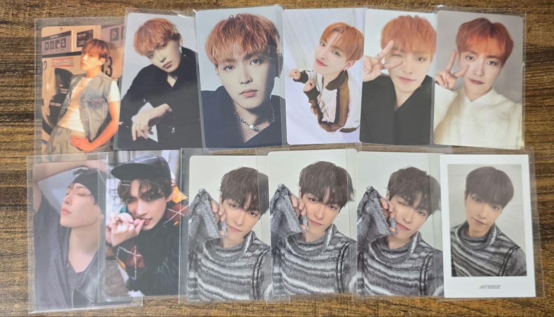 ATEEZ ホンジュン トレカ セット - メルカリ