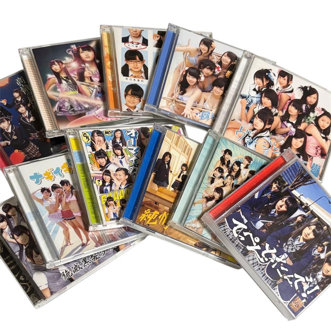 大特価NMB48 CD・DVDまとめ売り 11点セット（DVD付き10枚）全盛期