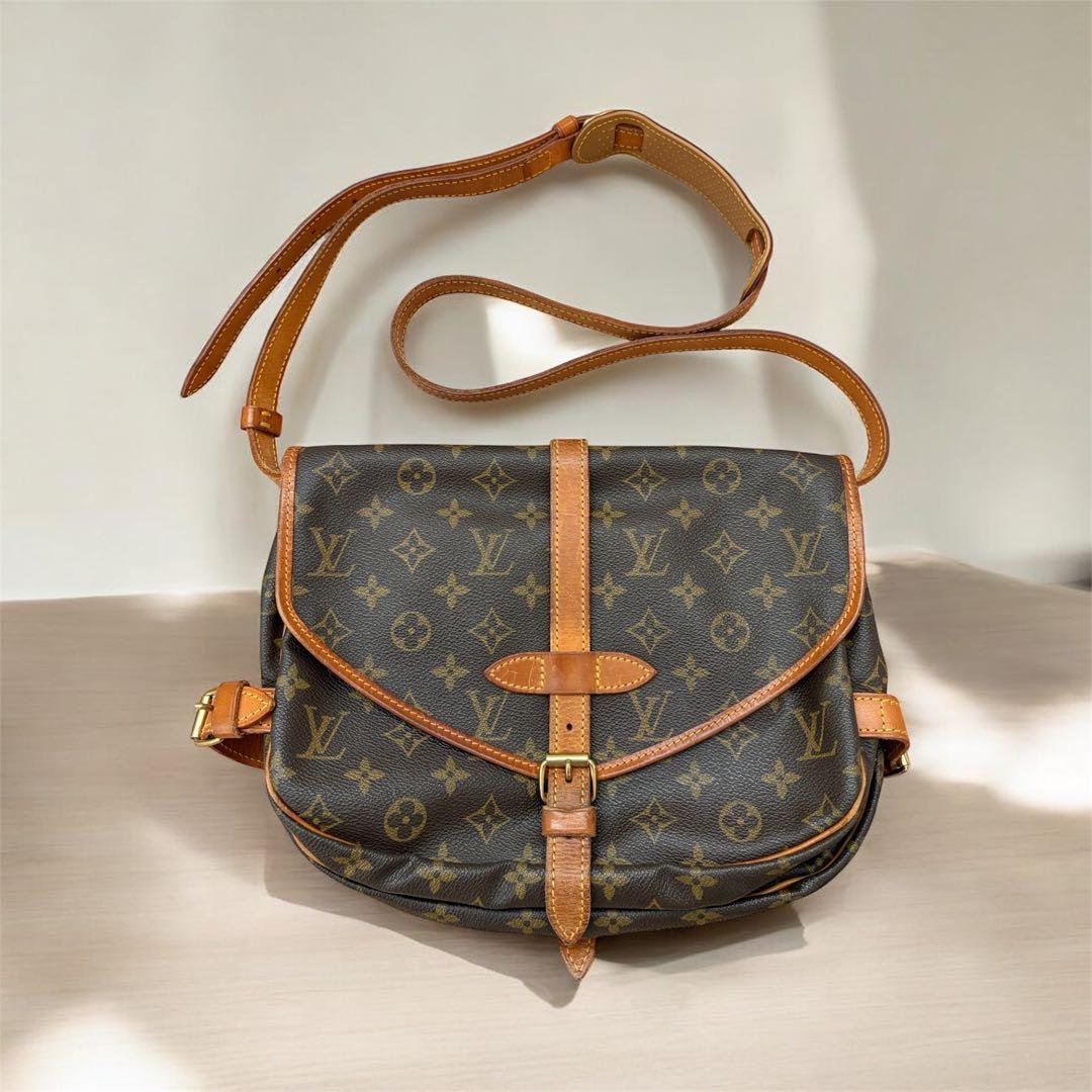 廃盤・人気】ルイヴィトン モノグラム ソミュール30 ショルダーバッグ