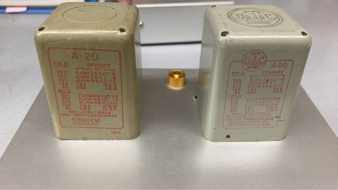 真空管アンプ A-20 utc | 激安通販のイーサプライ